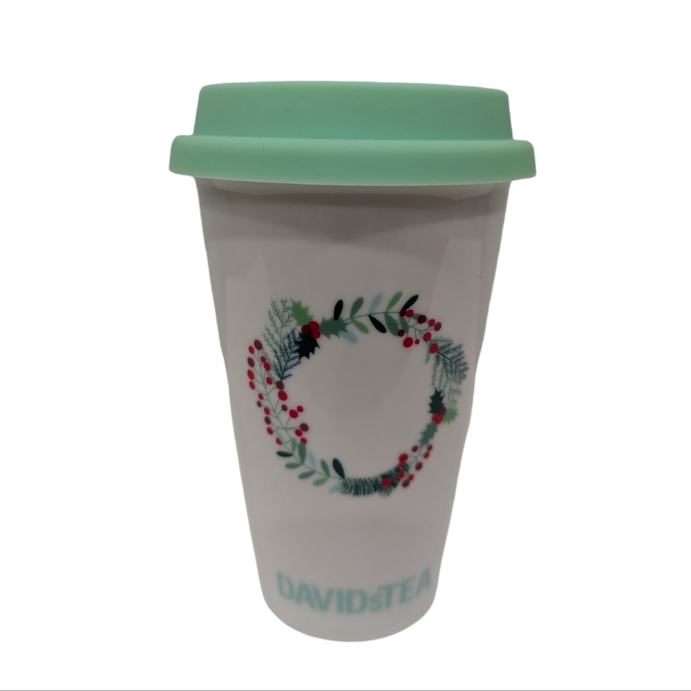 David's Tea Wreath Tumbler